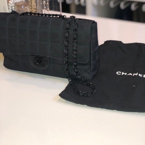 chanel travel flap bag